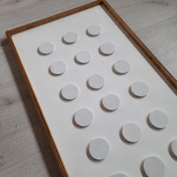 WoodDesign - White Dots