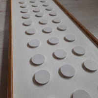 WoodDesign - White Dots