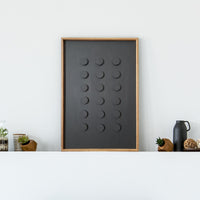 WoodDesign - Black Dots