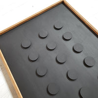 WoodDesign - Black Dots