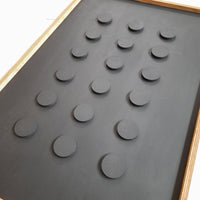 WoodDesign - Black Dots