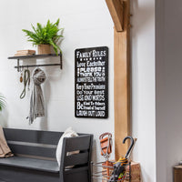 WoodMotto - Family Rules