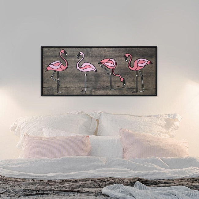 WoodArt - Flamingolar