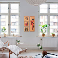 WoodArt  - Geisha  (Kabartma - Ceviz)