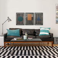 WoodLine - Geometrik  (3 Parça Set)