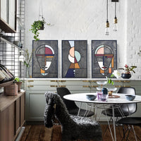 WoodArt - Ghrana, Mano, Caksur  (3 Parça Set)