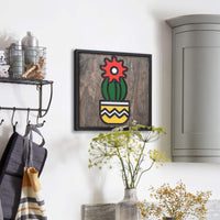 WoodColor - Renkli Kaktüs Serisi (3 Parça)