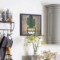 WoodColor - Renkli Kaktüs Serisi (3 Parça)