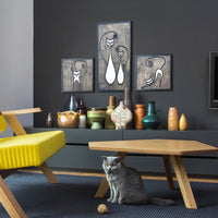 WoodColor - Kedi Ailesi (3 Parça)