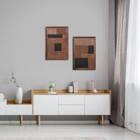 WoodLine - Rectangle (2 Parça Set)