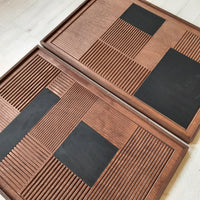 WoodLine - Rectangle (2 Parça Set)