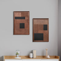 WoodLine - Rectangle (2 Parça Set)