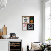 WoodColor - Mutfak Süsü (4 parça)