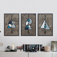 Woodart - Tiwaz Laguz Isaz (3 Parça Set)