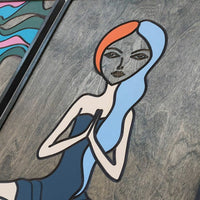 WoodArt - Boho Girls (3 Parça Set)