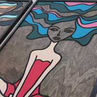 WoodArt - Boho Girls (3 Parça Set)