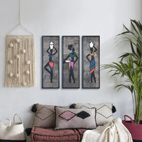 WoodAfrican - Afrika Kadınları (Ayo, Esi, Nia)