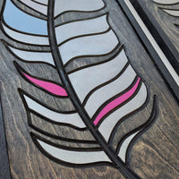 WoodArt - Feathers