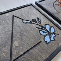 WoodArt - Flores (3 Parça)