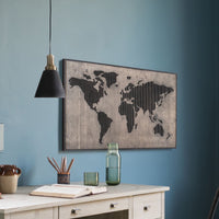 WoodLine - WorldLine - Harita - Dünya Haritası