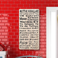 WoodMotto - Mutfak Kuralları - II